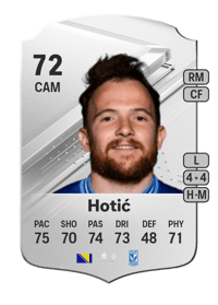 Dino Hotić Rare 72 OVR