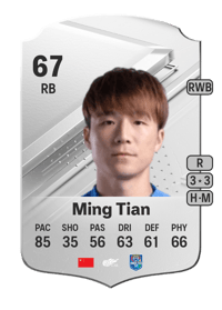 Ming Tian Rare 67 OVR