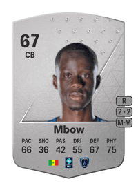 Moustapha Mbow Common 67 OVR