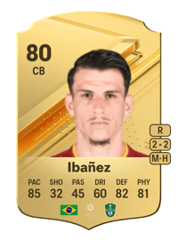 Ibañez Rare 80 OVR