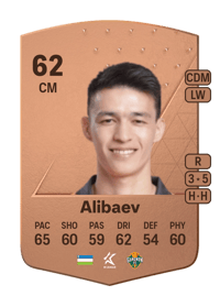 Ikromjon Alibaev Common 62 OVR