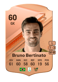 Bruno Bertinato Rare 60 OVR