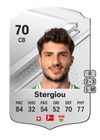 Leonidas Stergiou Rare 70 OVR