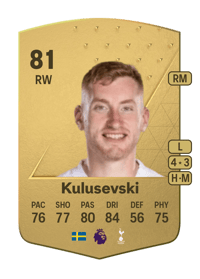 Dejan Kulusevski Common 81 OVR