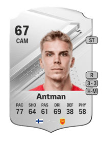 Oliver Antman Rare 67 OVR