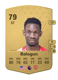 Folarin Balogun Common 79 OVR