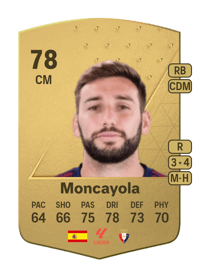 Moncayola Common 78 OVR