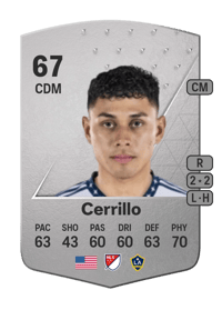 Edwin Cerrillo Common 67 OVR