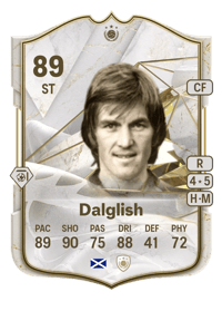 Kenny Dalglish Icon 89 OVR