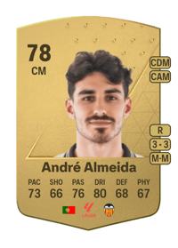 André Almeida Common 78 OVR