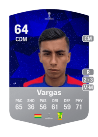 José Vargas CONMEBOL Sudamericana 64 OVR