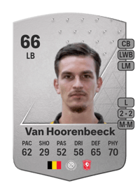 Alec Van Hoorenbeeck Common 66 OVR