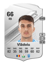 Ștefan Vlădoiu Rare 66 OVR