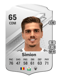 Gabriel Simion Rare 65 OVR