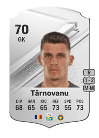 Ștefan Târnovanu Rare 70 OVR