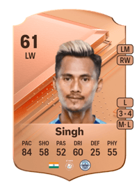 Bipin Singh Rare 61 OVR