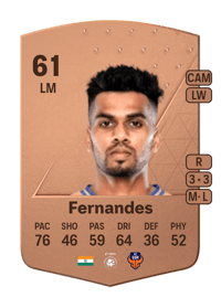 Brandon Fernandes Common 61 OVR