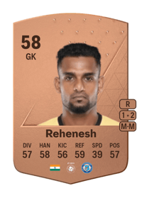 TP Rehenesh Common 58 OVR