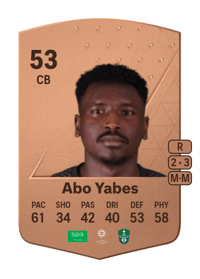 Manaf Abo Yabes Common 53 OVR