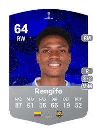 Jorge Rengifo CONMEBOL Sudamericana 64 OVR