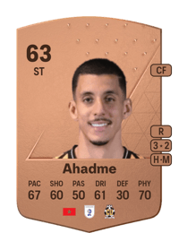 Gassan Ahadme Common 63 OVR