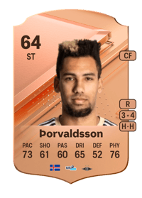 Ísak Þorvaldsson Rare 64 OVR