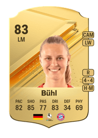 Klara Bühl Rare 83 OVR