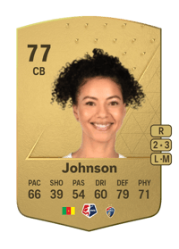 Estelle Johnson Common 77 OVR