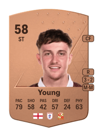 Jake Young Common 58 OVR
