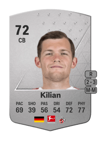 Luca Kilian Common 72 OVR