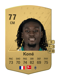 Kouadio Manu Koné Common 77 OVR