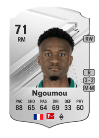 Nathan Ngoumou Rare 71 OVR