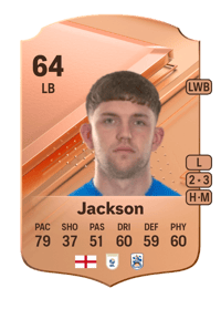 Ben Jackson Rare 64 OVR