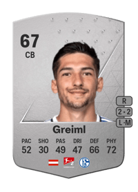 Leo Greiml Common 67 OVR