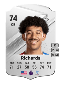 Chris Richards Rare 74 OVR