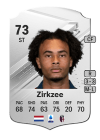 Joshua Zirkzee Rare 73 OVR