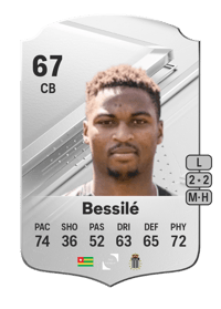 Loïc Bessilé Rare 67 OVR