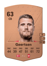 Nicolai Geertsen Common 63 OVR