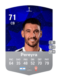 Fabio Pereyra CONMEBOL Sudamericana 71 OVR