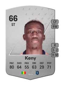 Philippe Paulin Keny Common 66 OVR