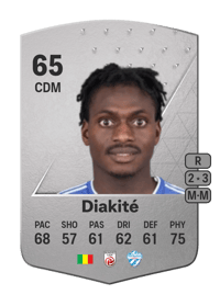Ousmane Diakité Common 65 OVR