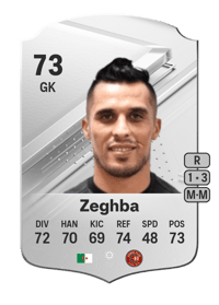 Moustapha Zeghba Rare 73 OVR