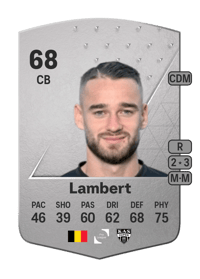 Boris Lambert Common 68 OVR