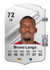 Bruno Langa Rare 72 OVR