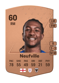 Josh Neufville Common 60 OVR
