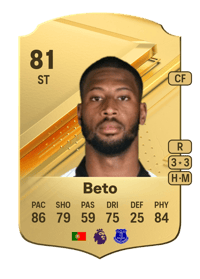 Beto Rare 81 OVR