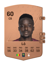 Aboubacar Lô Common 60 OVR