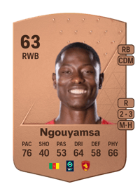 Ahmad Toure Ngouyamsa Common 63 OVR