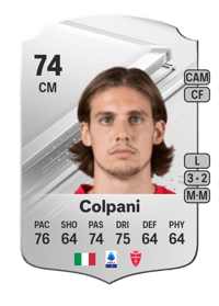 Andrea Colpani Rare 74 OVR