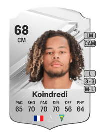 Koba Leïn Koindredi Rare 68 OVR